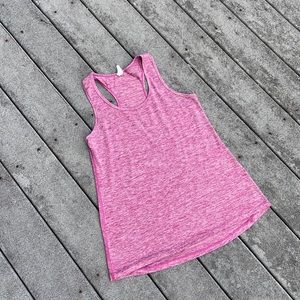 Magenta Racerback Tank Top